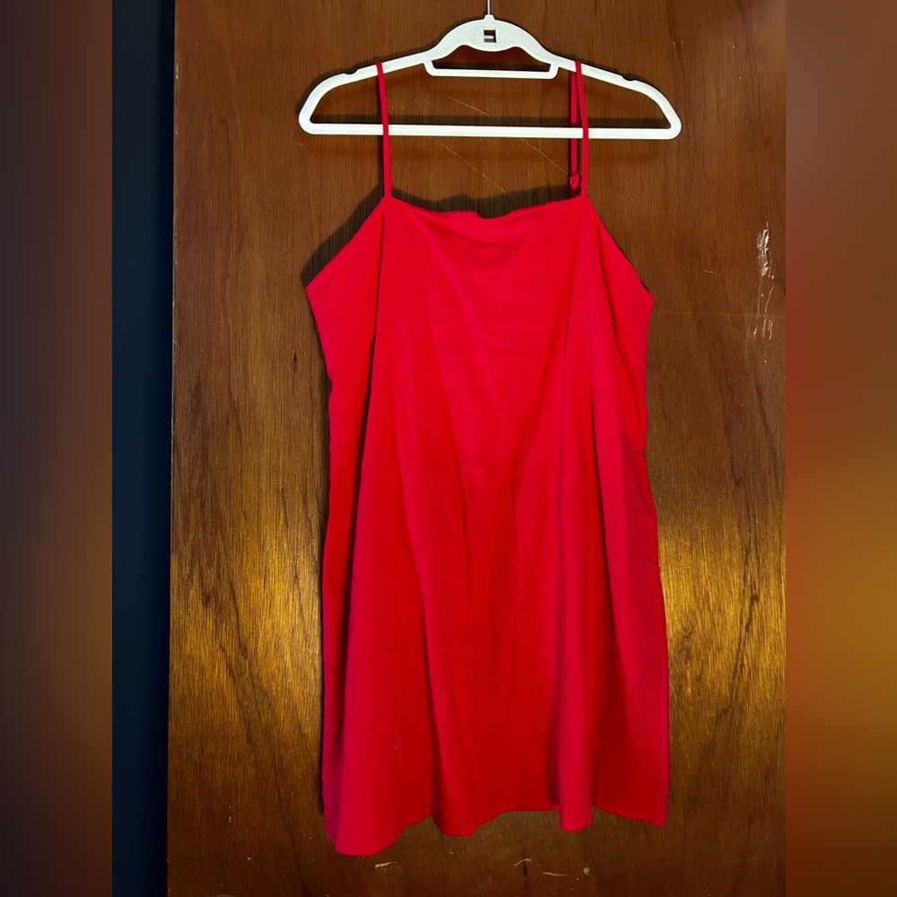 Tomatoe Red Mini Sheath Dress